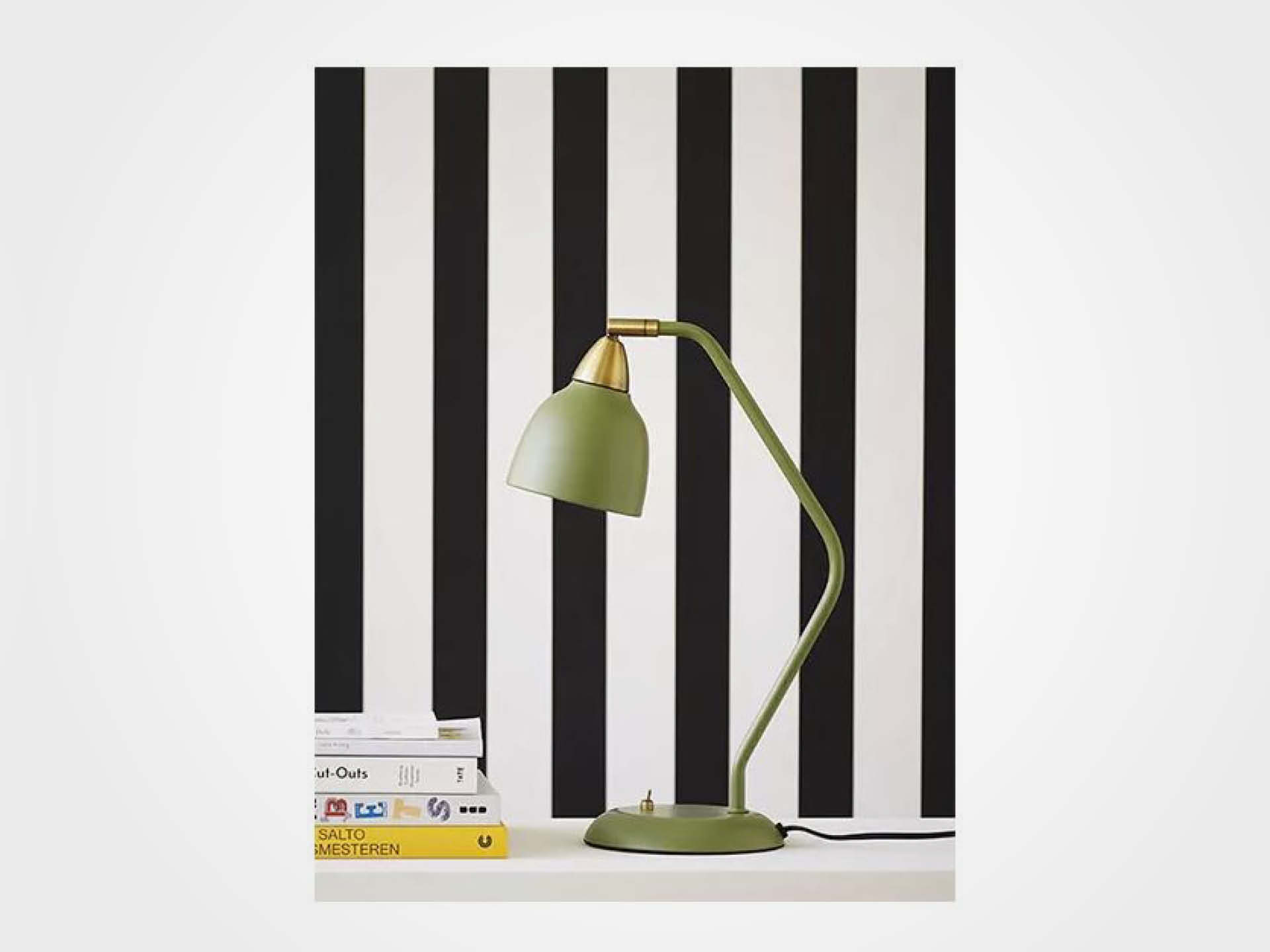 Superliving: Tischlampe "Urban Matt Olive"