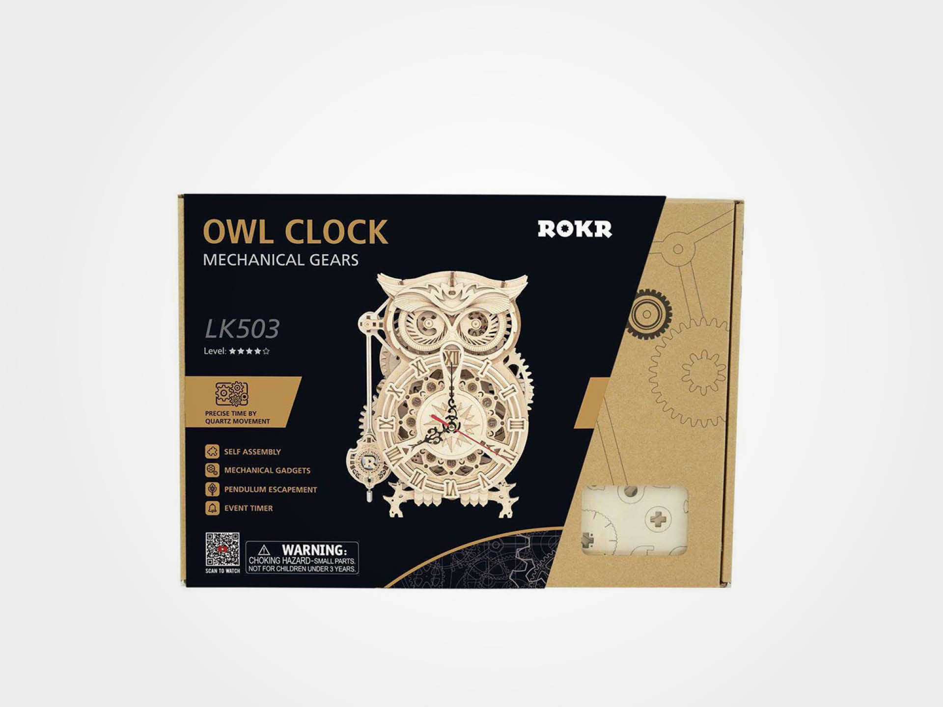 3D-Holzpuzzle, Eulen Puzzle