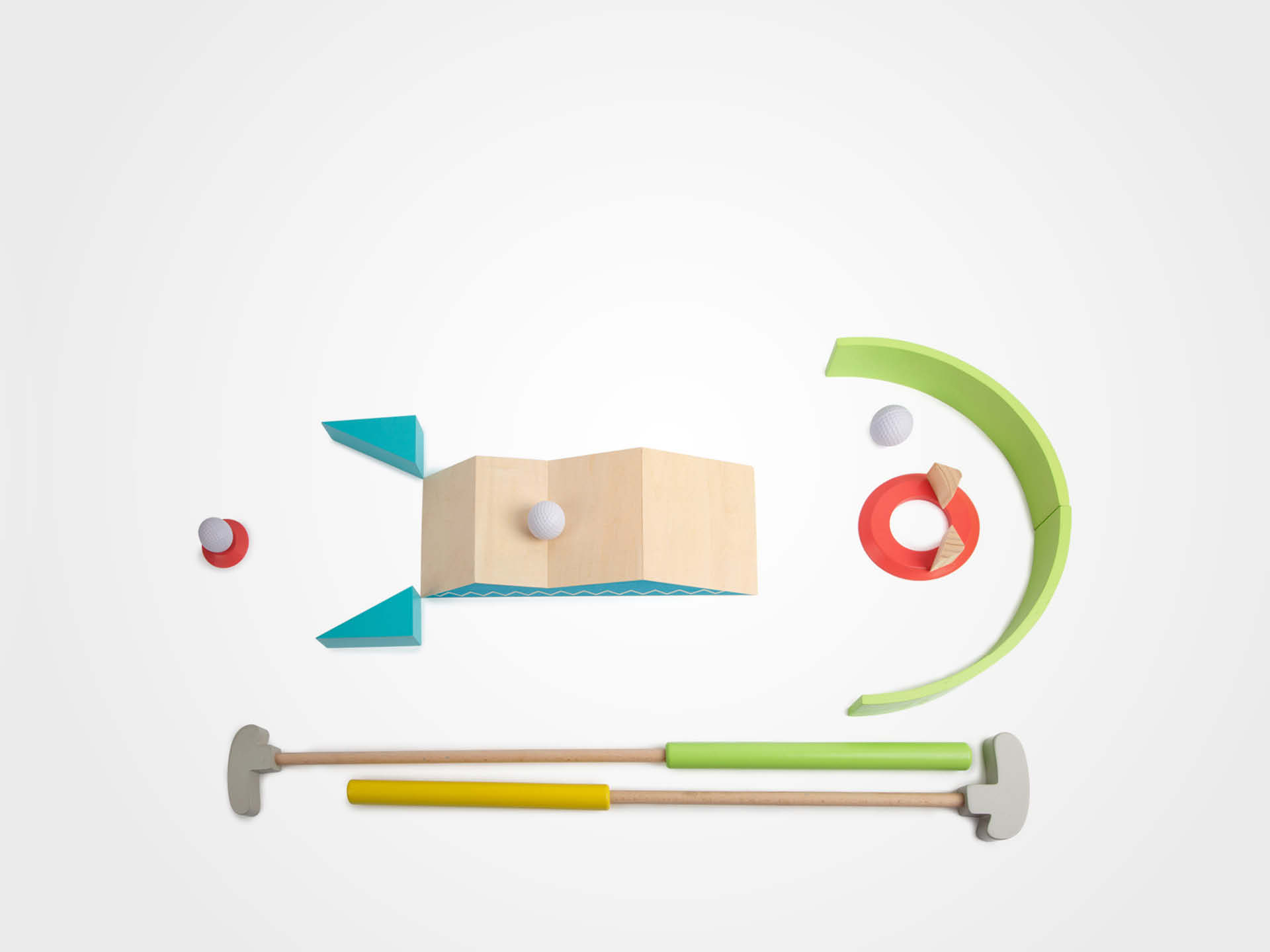 Minigolf-Set „Active“