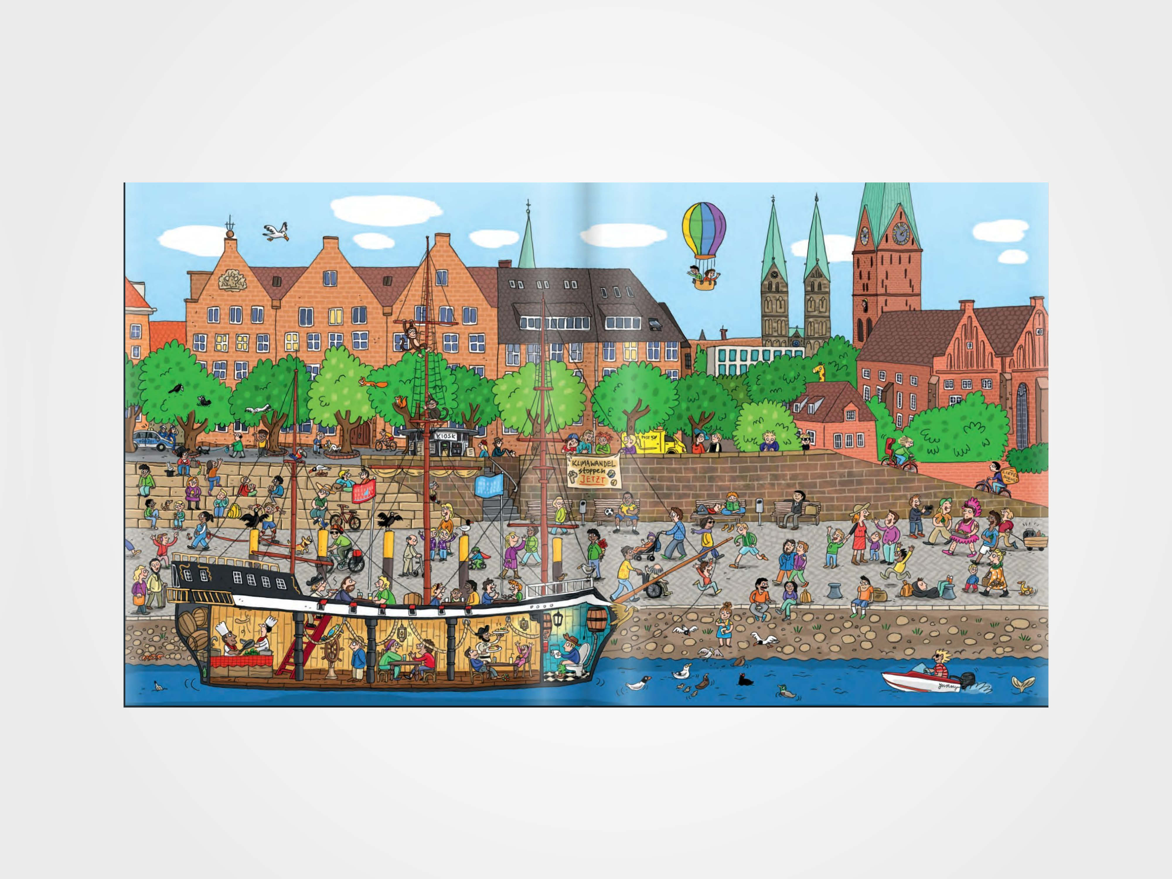 Das Bremen-Wimmelbuch