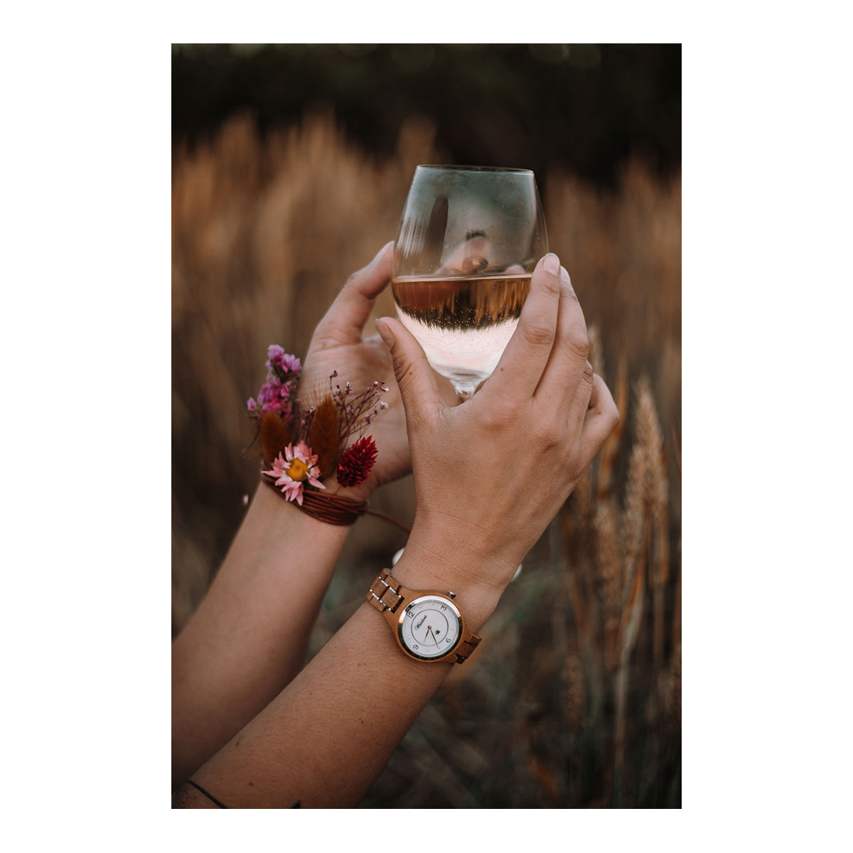 Damenuhr Weinprinzessin Blanc