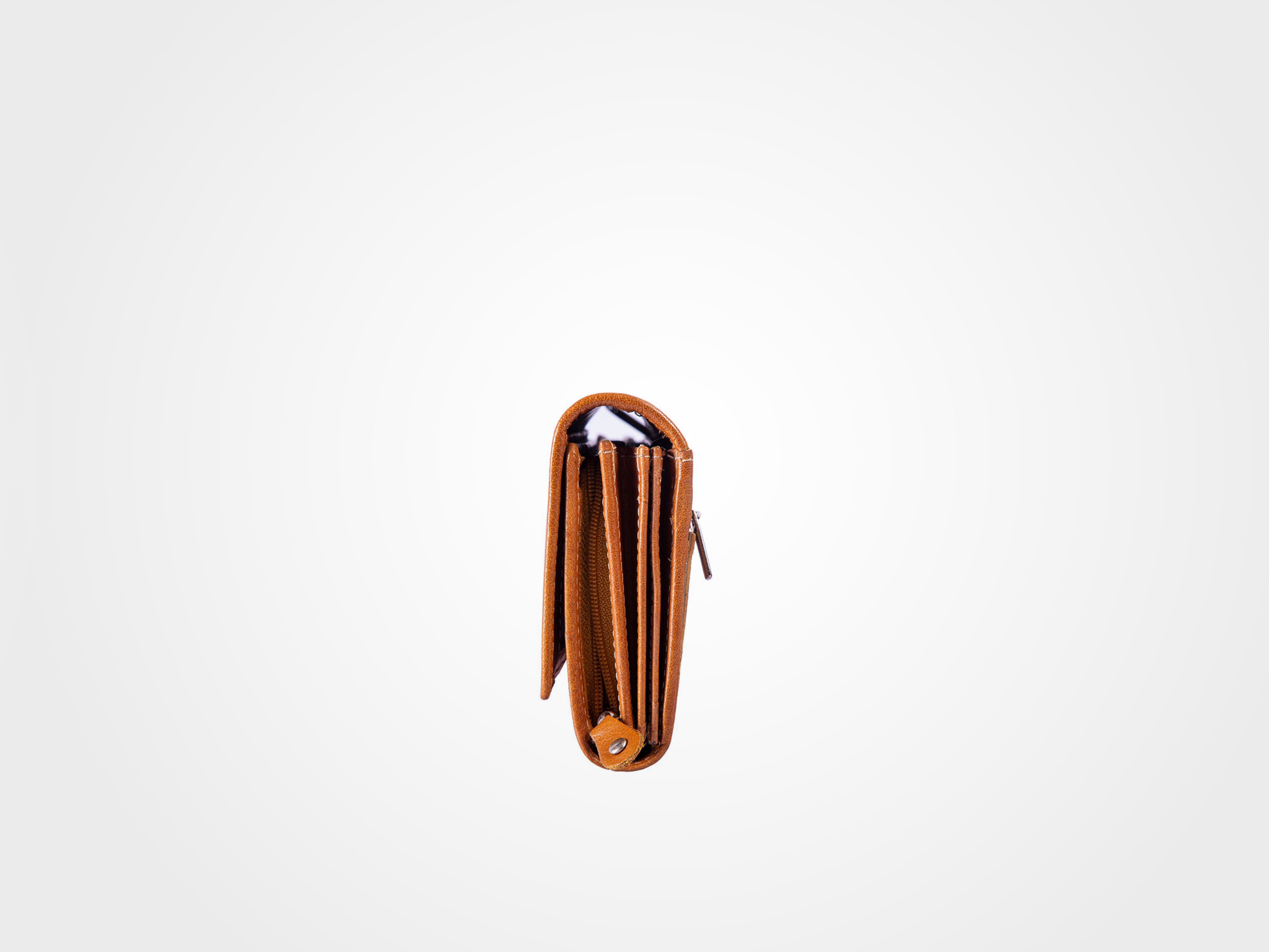 Damengeldbeutel ALMRAUSCH, Farbe Cognac