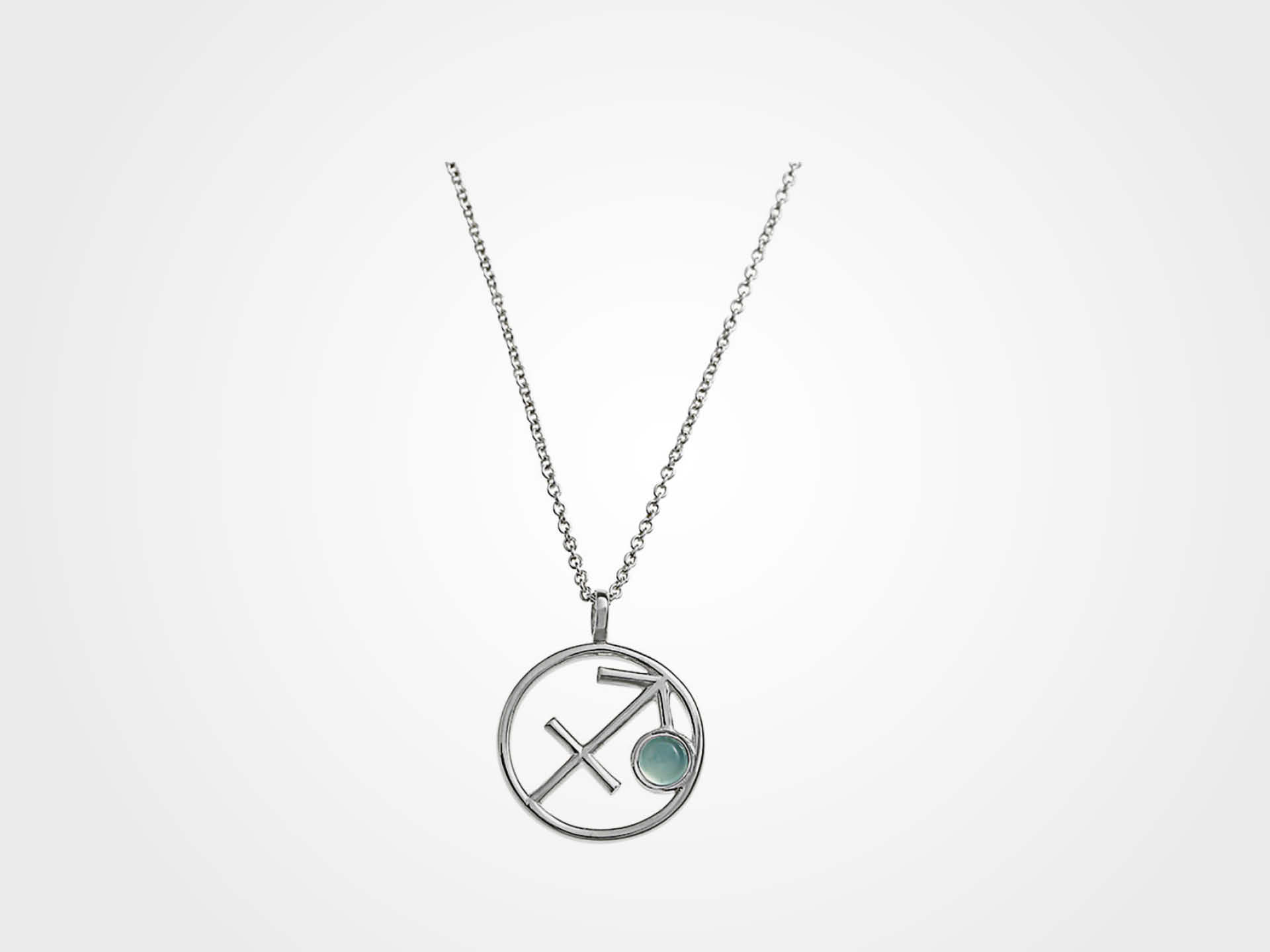 Kettenanhänger Sternzeichen Schütze, mit Kette
