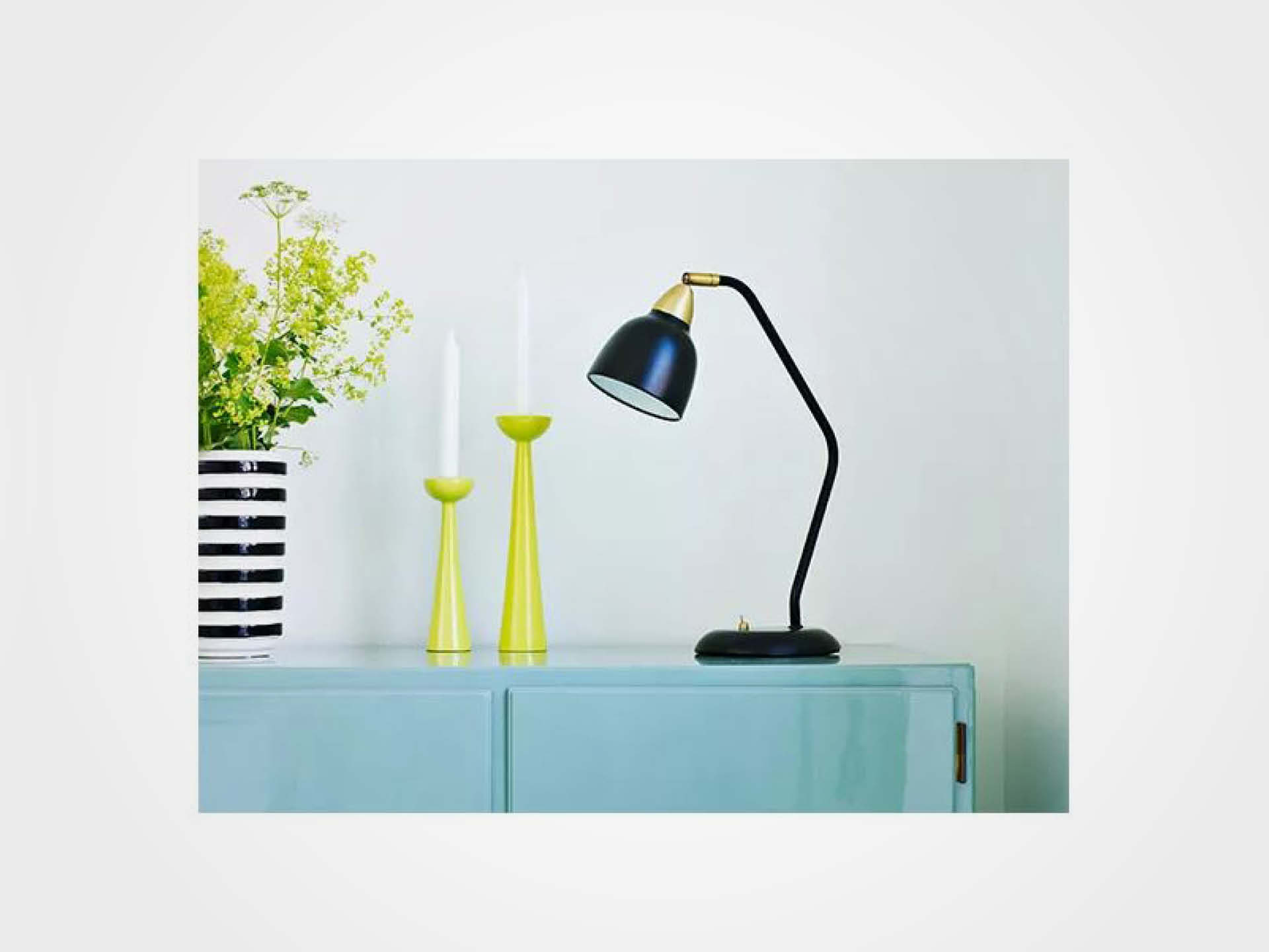 Superliving: Tischlampe "Urban Real Black"