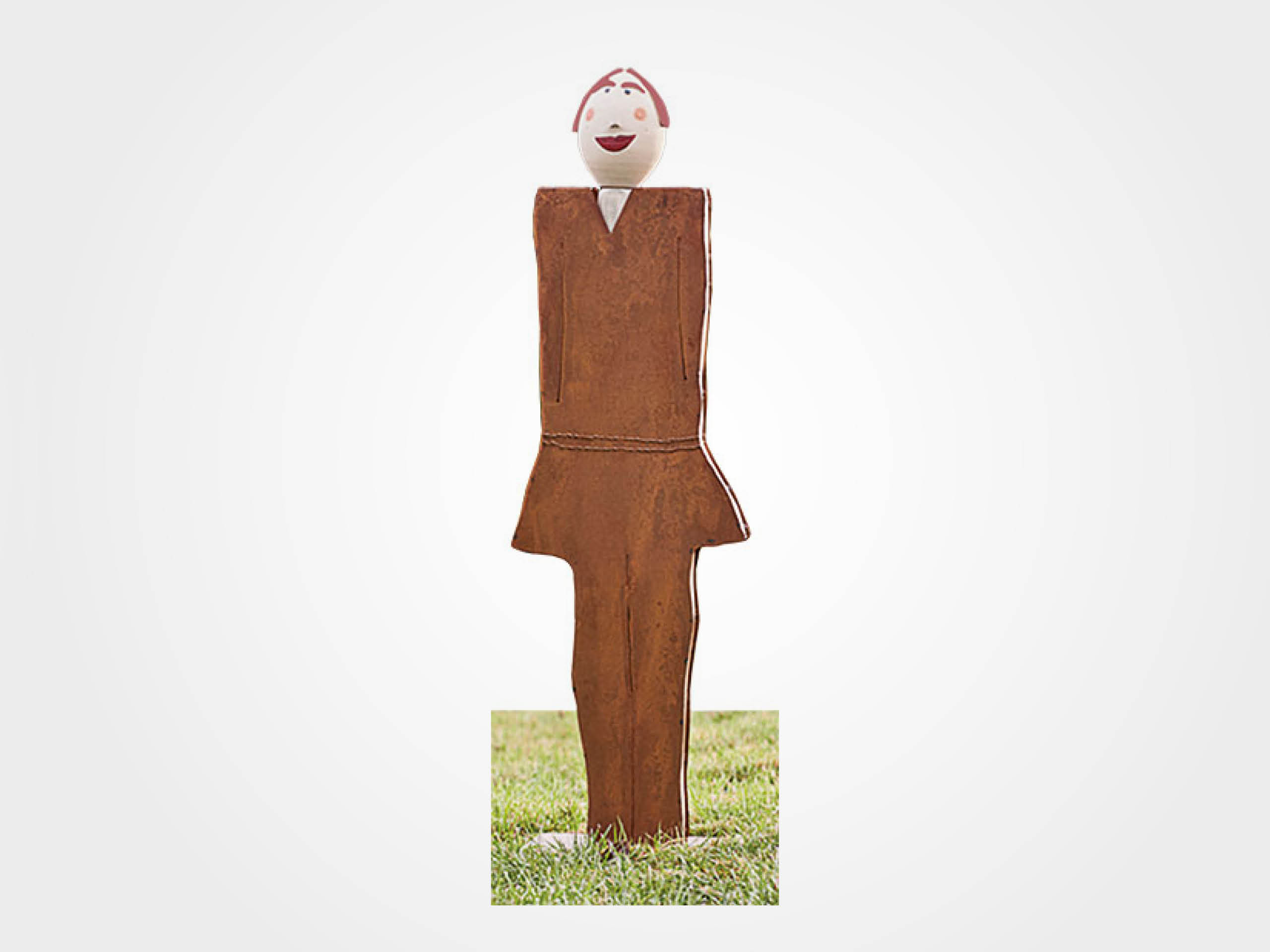 Susanne Boerner: Gartenskulptur "Paula"
