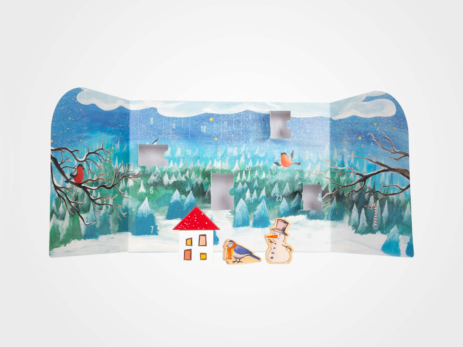 small foot Adventskalender Winterwald