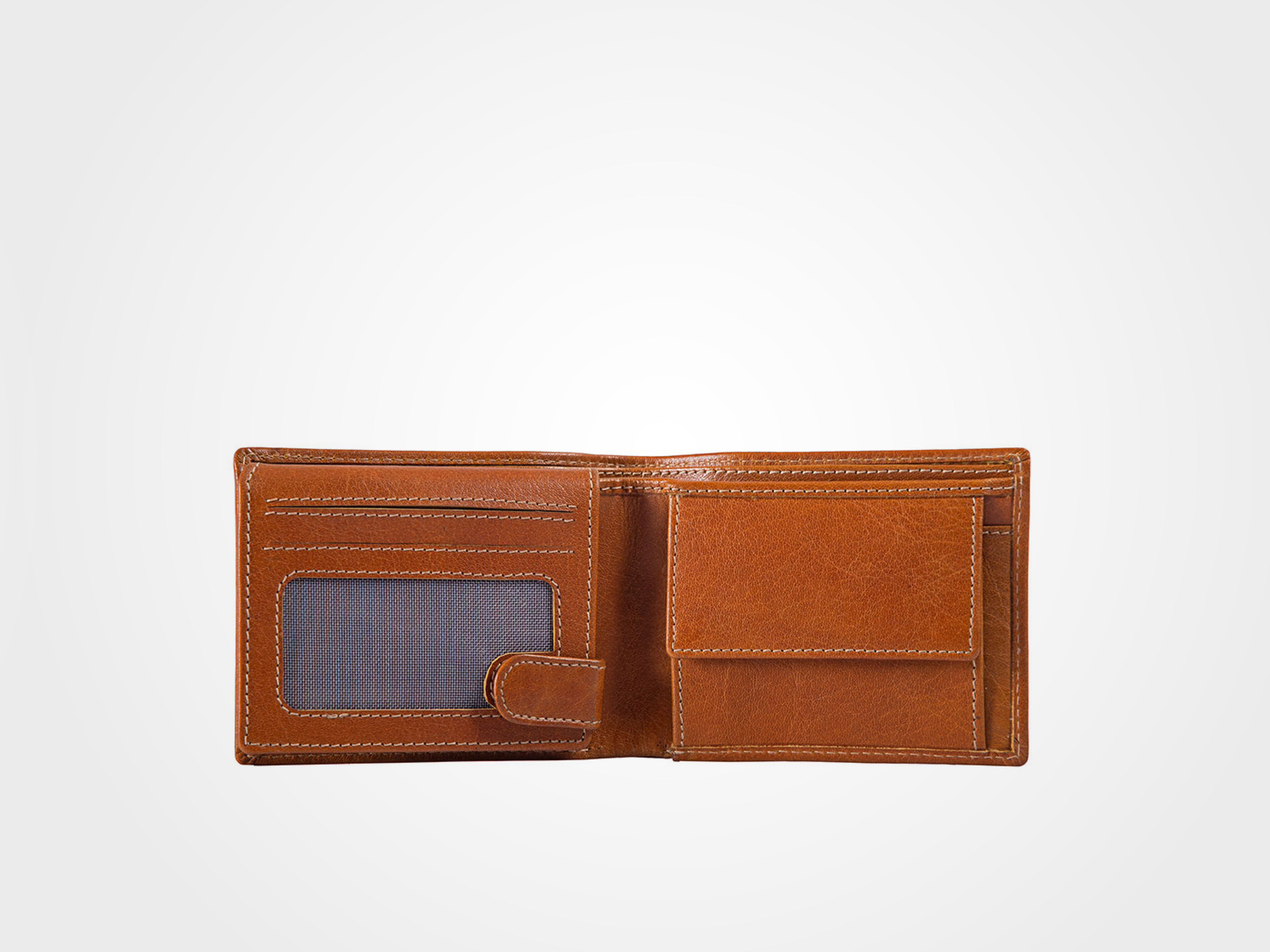 Herrengeldbeutel AMBRAS, Farbe Cognac