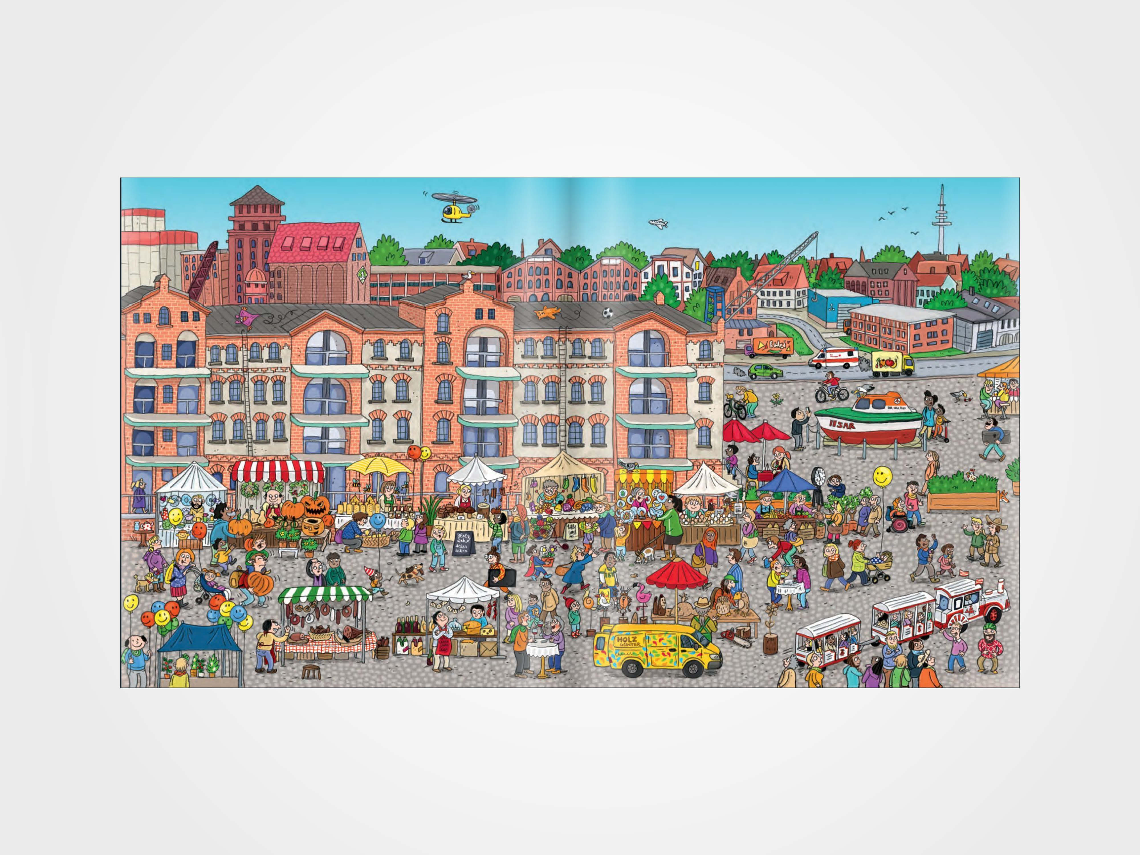 Das Bremen-Wimmelbuch