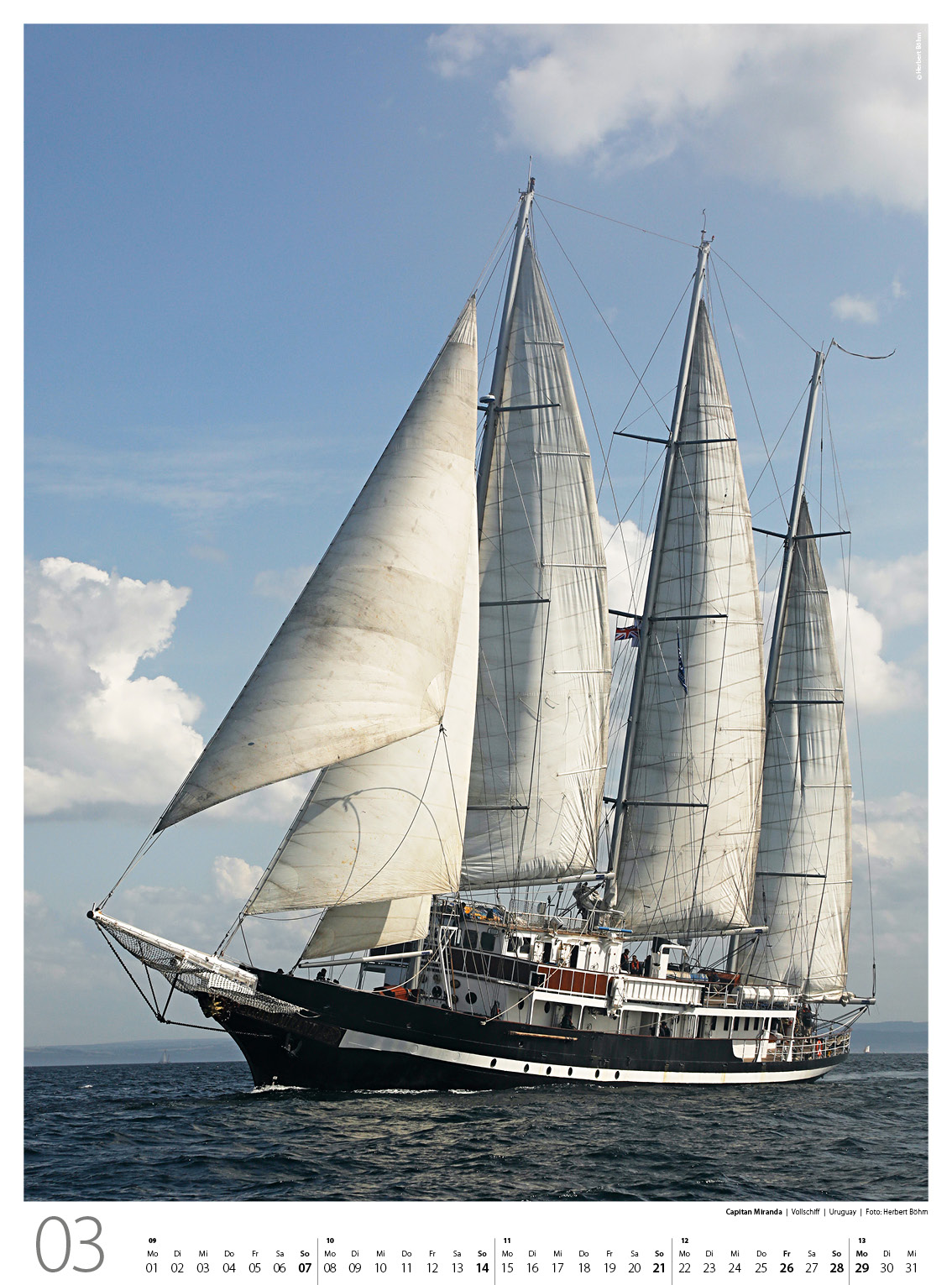Windjammerkalender 2027