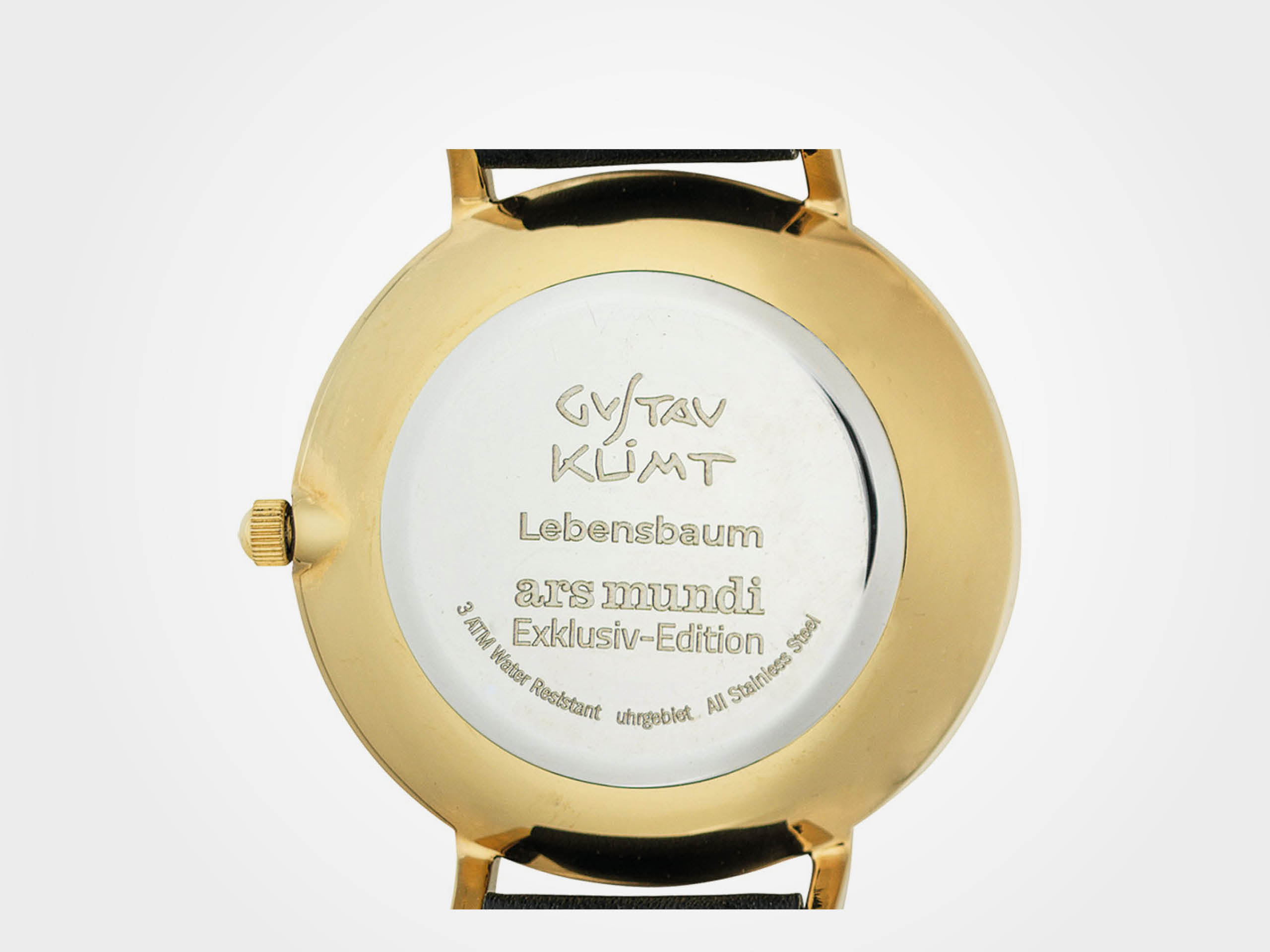 Künstler-Armbanduhr "Klimt - Lebensbaum"