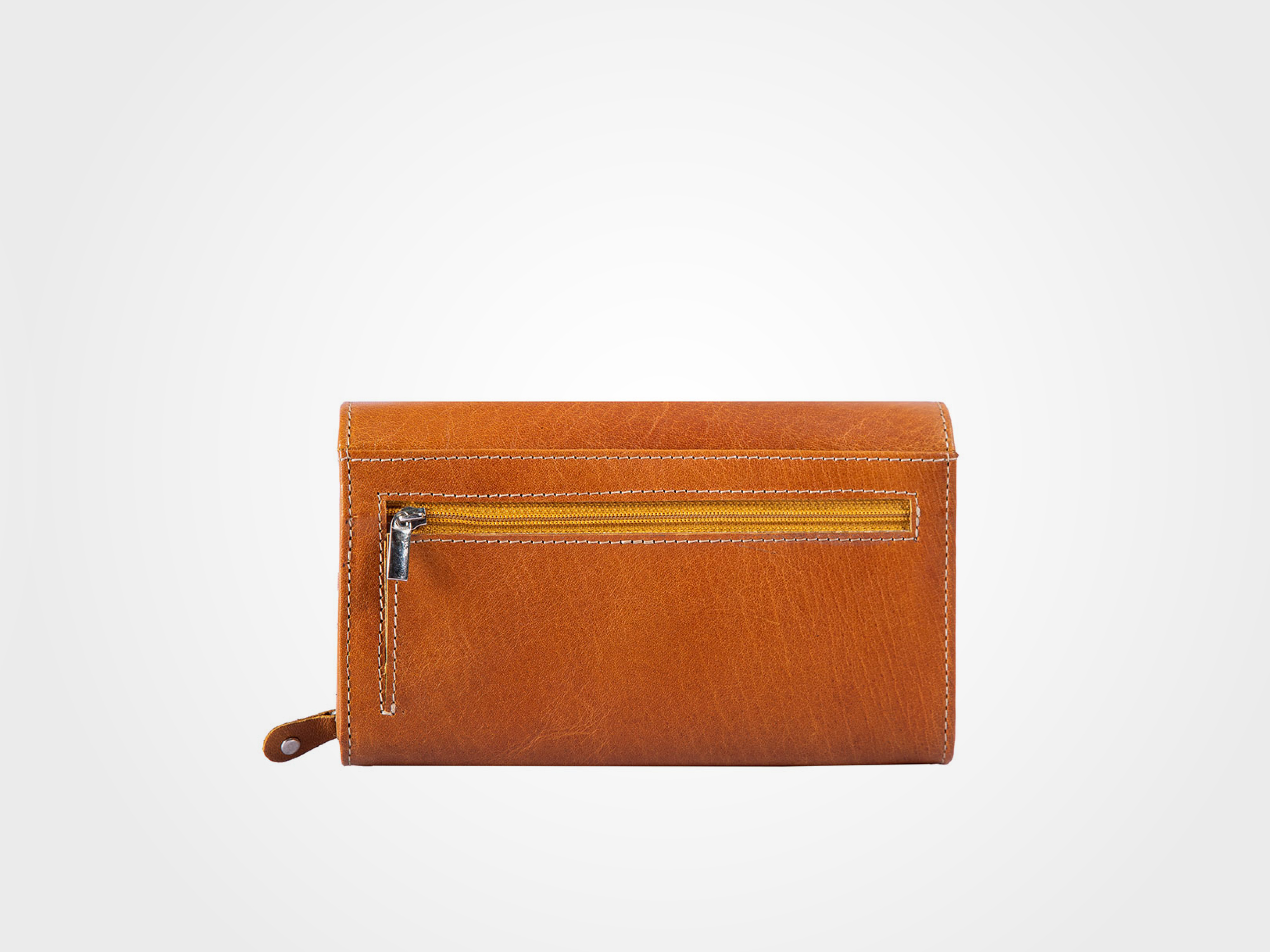 Damengeldbeutel ALMRAUSCH, Farbe Cognac
