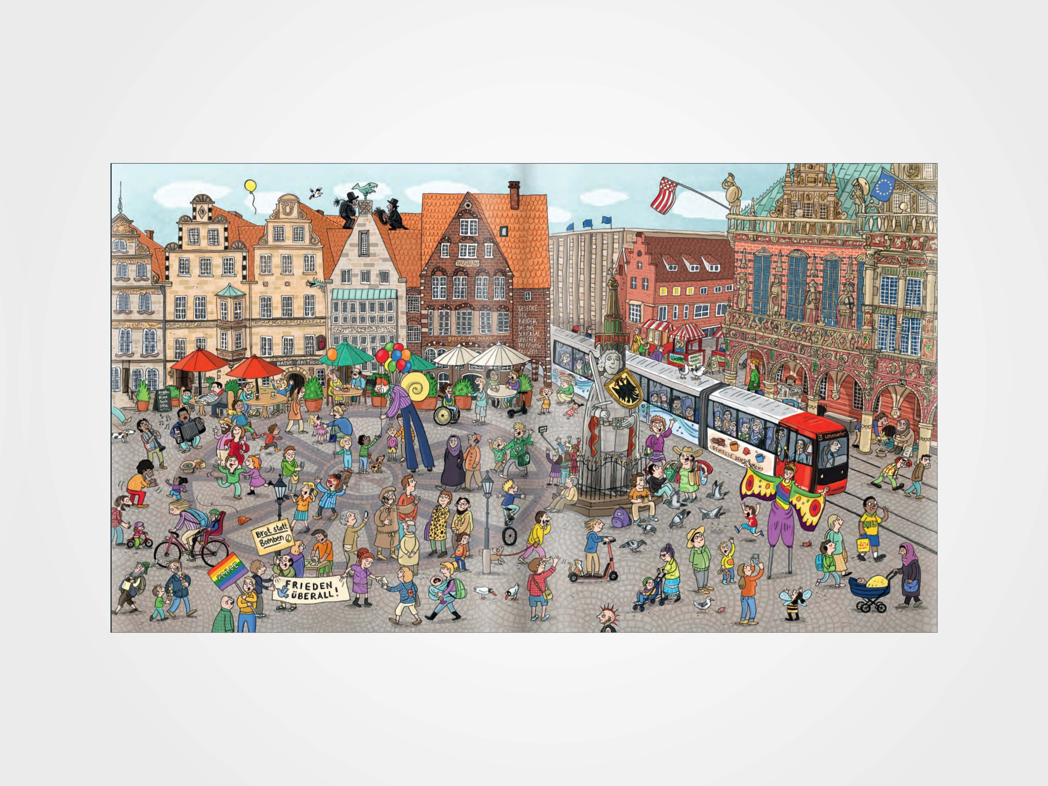 Das Bremen-Wimmelbuch